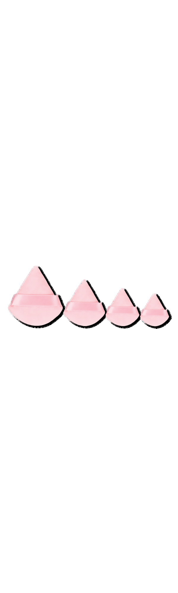 Ulta J.Cat Beauty  4 Assorted Pink Puffs