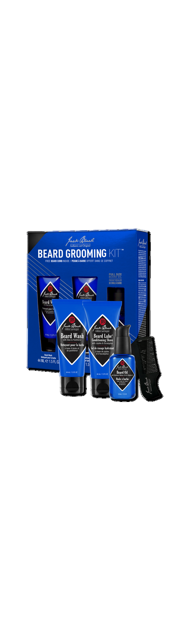 Ulta Jack Black  Beard Grooming Kit 4-Piece Set