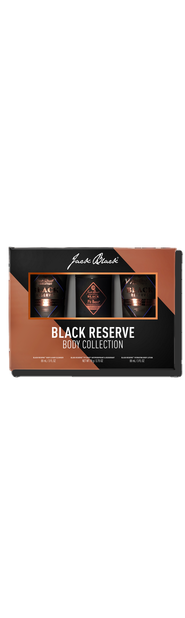 Ulta Jack Black  Black Reserve Body Collection Set
