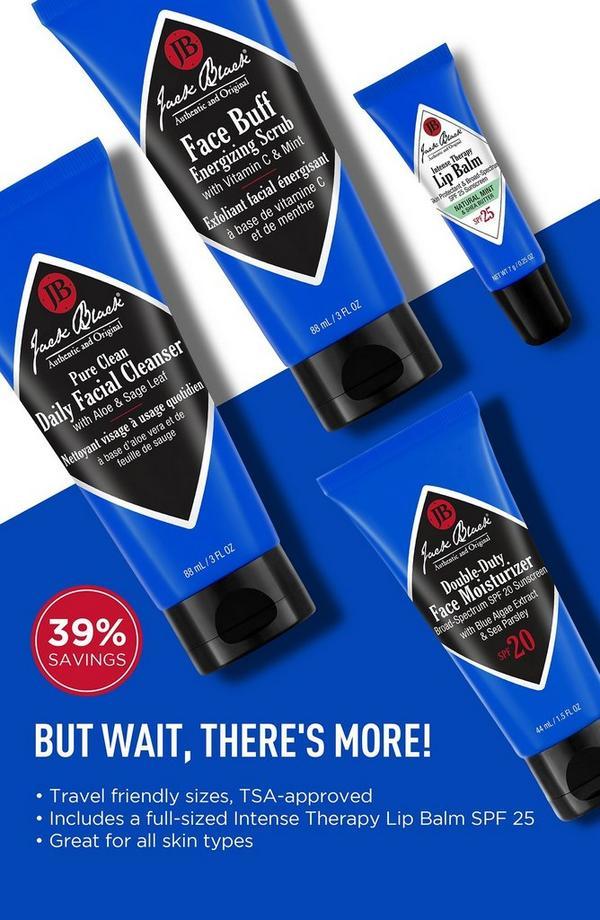 Ulta Jack Black  Skin Saviors 4-Step Regimen Set