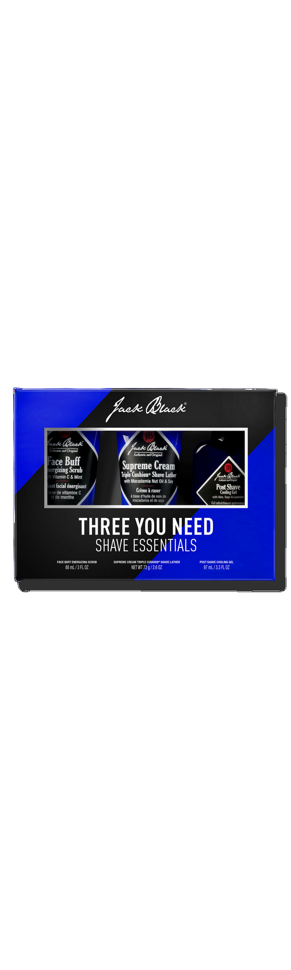Ulta Jack Black  Three You Need Shave Set