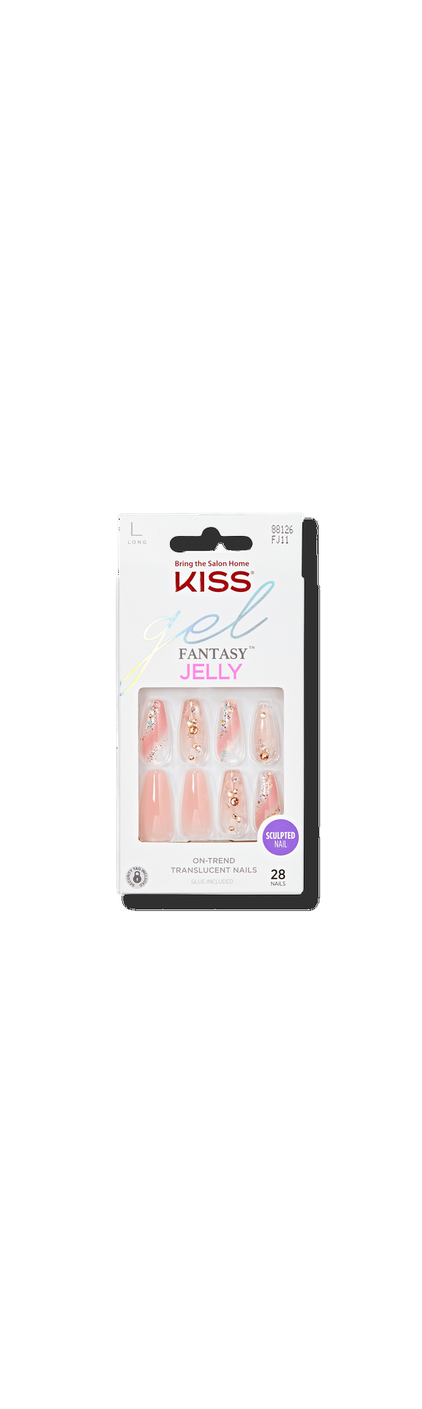 Ulta Kiss  Gel Fantasy Sculpted Jelly Nails