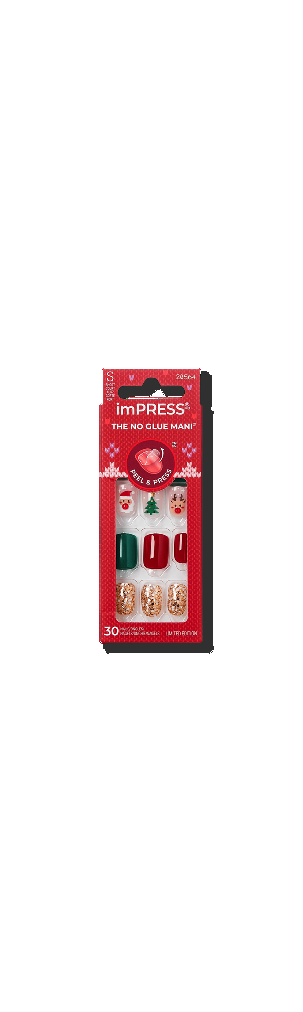 Ulta Kiss  imPRESS Design Holiday Press On Nails