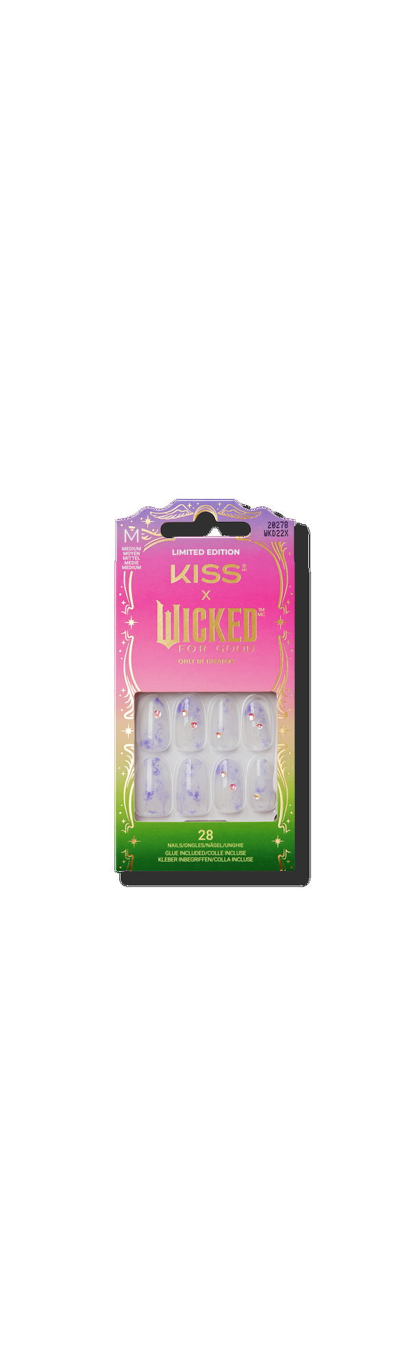 Ulta Kiss  KISS X WICKED For Good Press On Nails