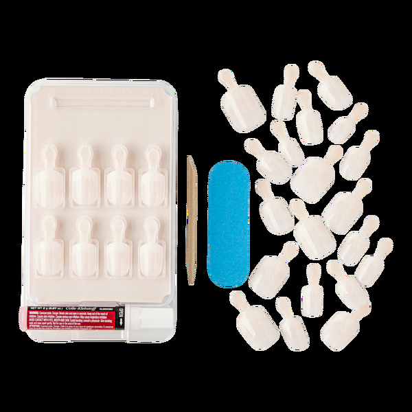 Ulta Kiss  Salon Acrylic French Nude Nails