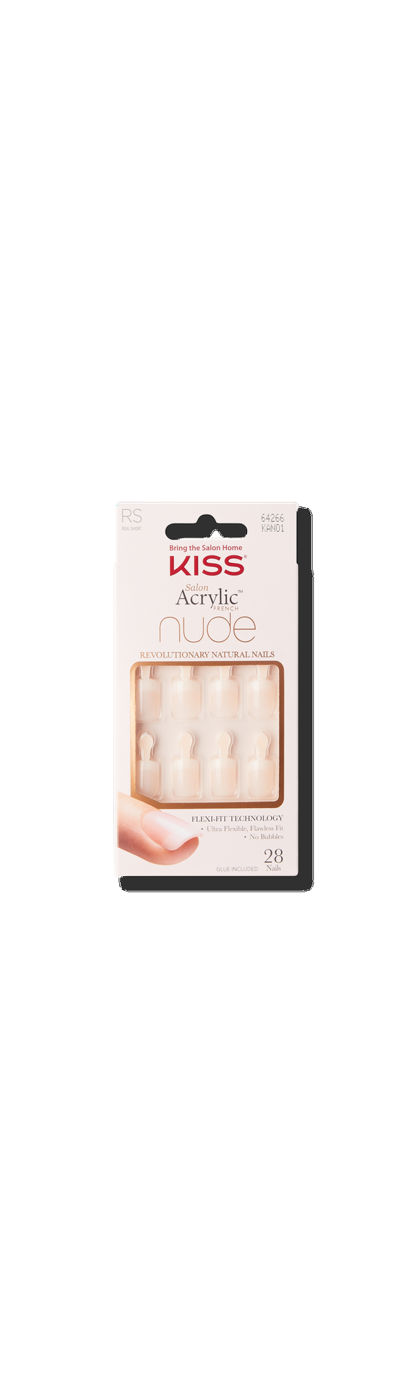 Ulta Kiss  Salon Acrylic French Nude Nails