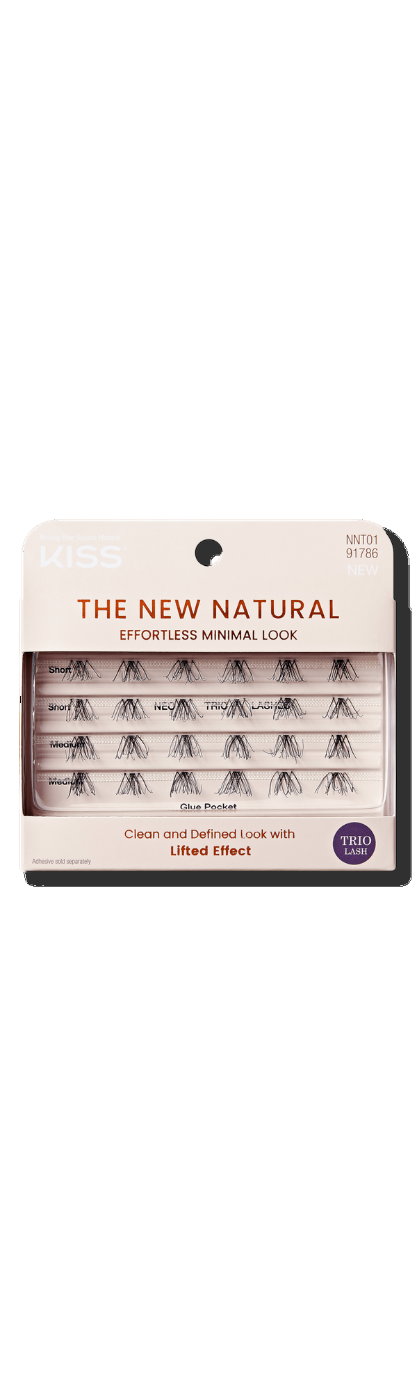Ulta Kiss  The New Natural Trio False Eyelashes Neo