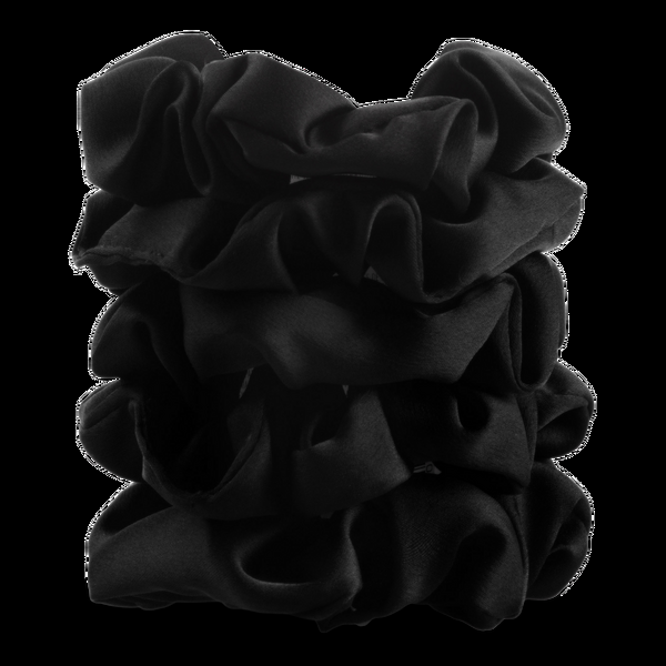 Ulta Kitsch  Black Satin Sleep Hair Scrunchies