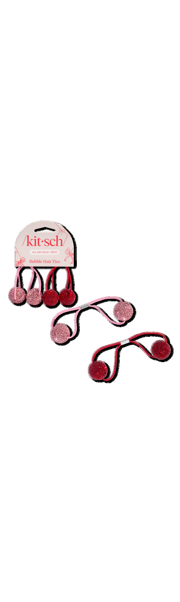 Ulta Kitsch  Bubble Hair Tie 2 Piece Set