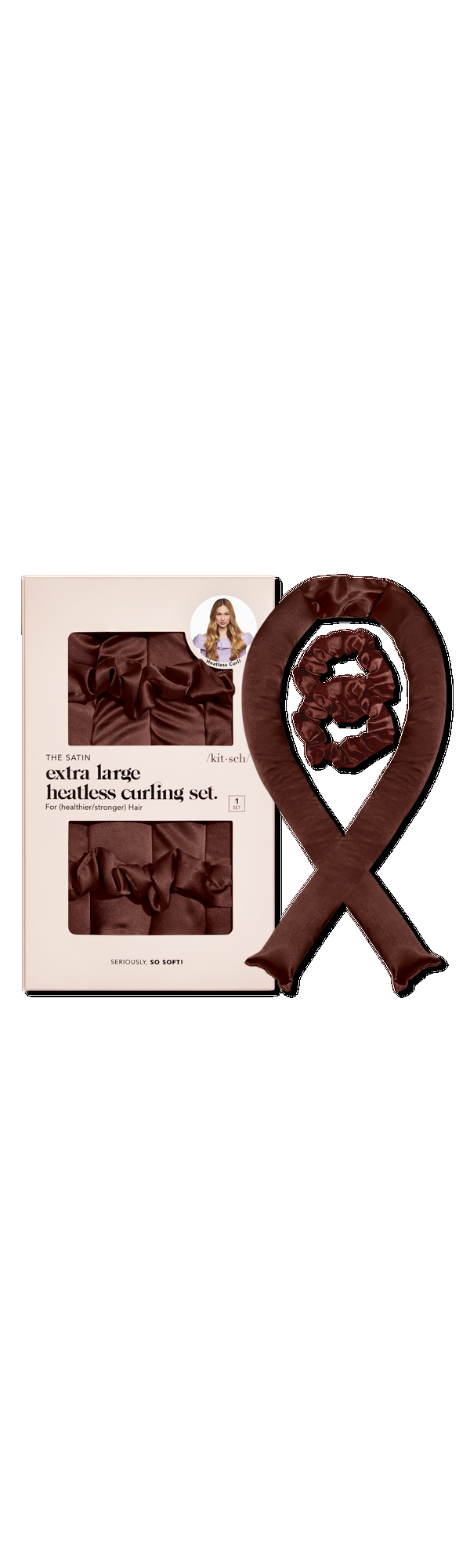 Ulta Kitsch  Extra Large Heatless Curling Set Satin