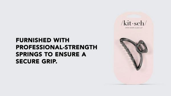 Ulta Kitsch  Hematite Open Shape Claw Clip