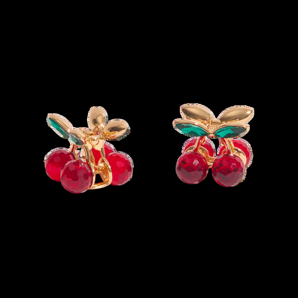 Ulta Kitsch  Mini Rhinestone Cherry Claw Clips
