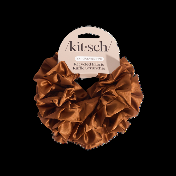 Ulta Kitsch  Recycled Fabric Ruffle Scrunchie