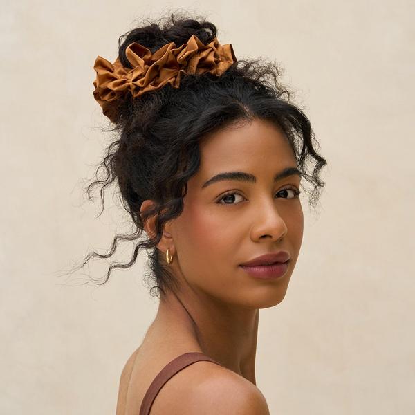 Ulta Kitsch  Recycled Fabric Ruffle Scrunchie