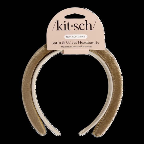 Ulta Kitsch  Recycled Fabric Satin & Velvet Headbands