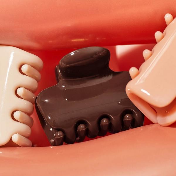 Ulta Kitsch  Recycled Plastic Mini Puffy Claw Clips