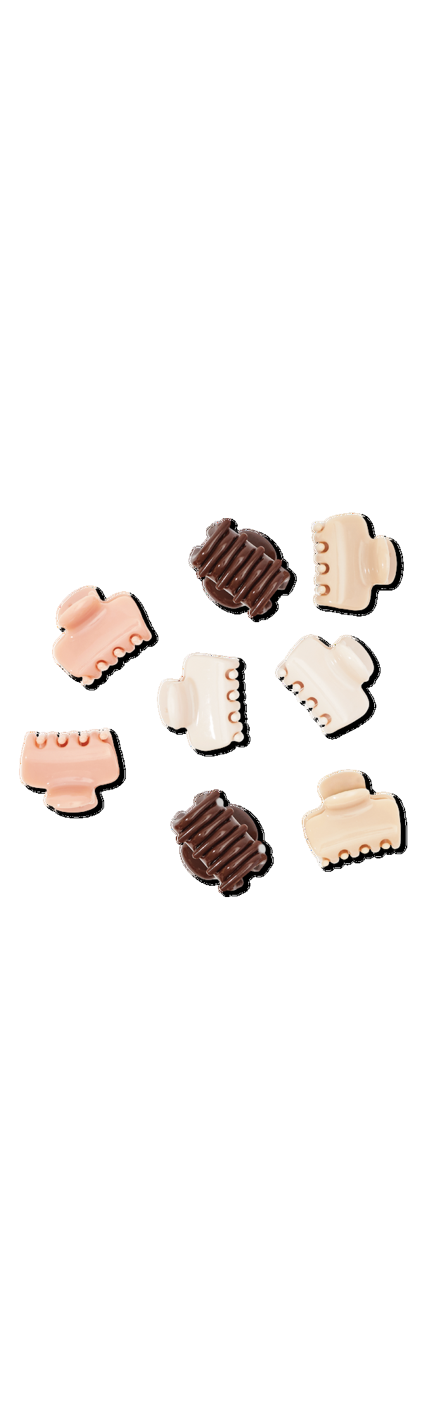 Ulta Kitsch  Recycled Plastic Mini Puffy Claw Clips