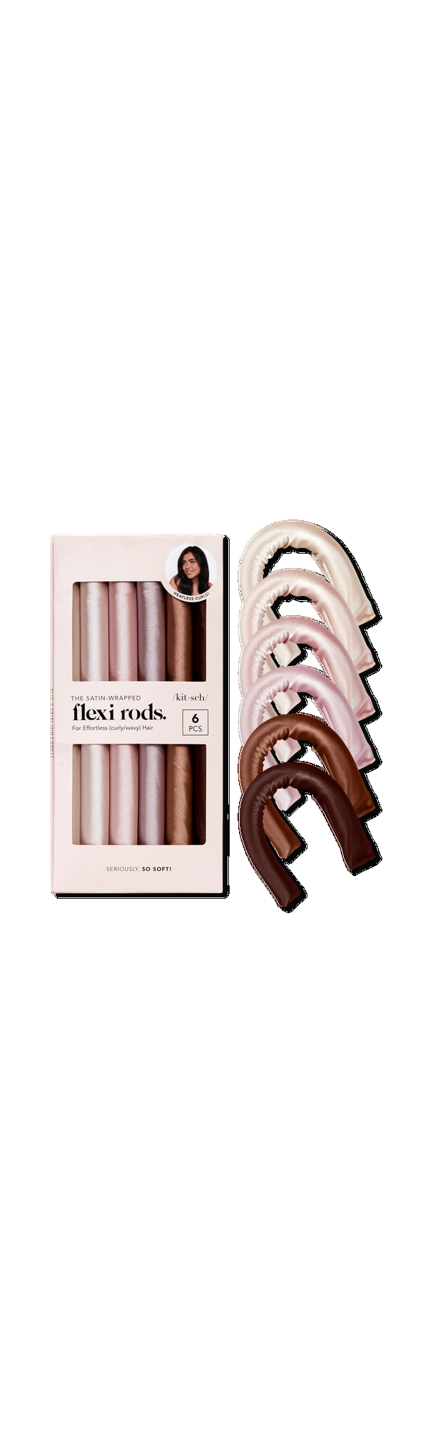 Ulta Kitsch  Rosewood Satin Flexi Rods