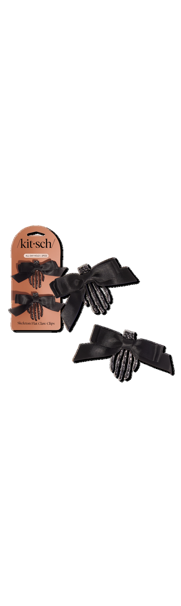 Ulta Kitsch  Skeleton Flat Claw Clips 2 Piece Set