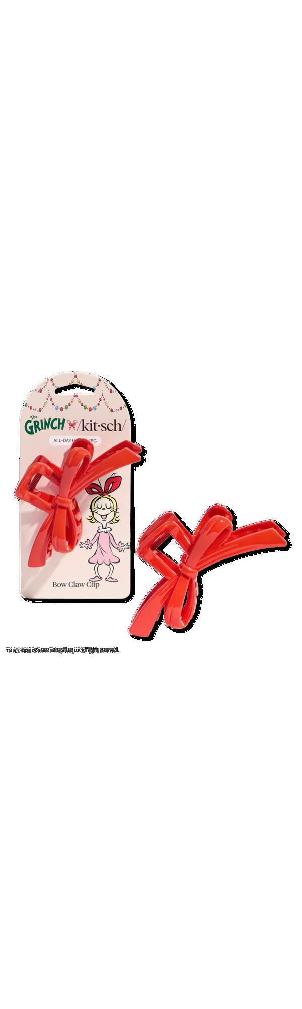 Ulta Kitsch  The Grinch x Kitsch Bow Claw Clip