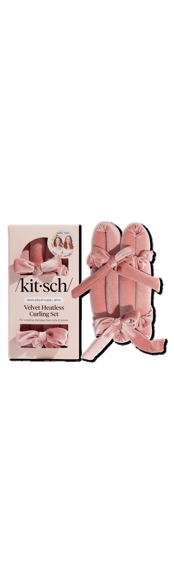 Ulta Kitsch  Velvet Heatless Curling Set