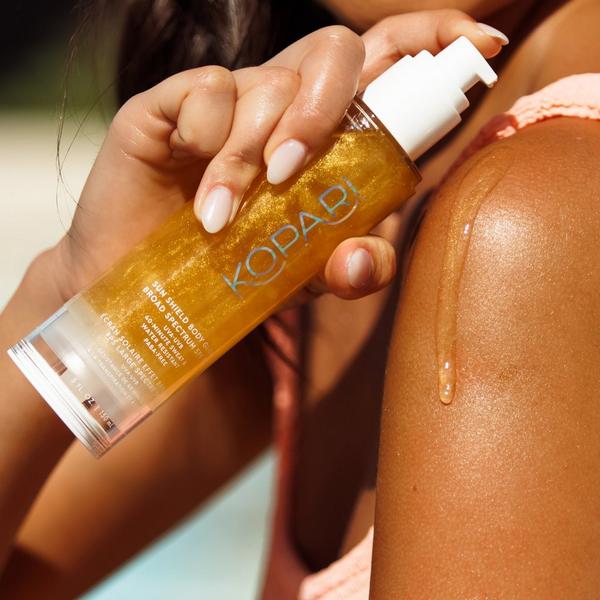 Ulta Kopari Beauty  Sun Shield Body Glow Gel SPF 50