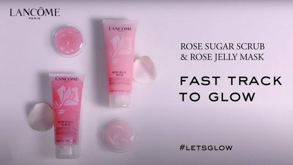 Ulta Lancôme  Rose Sugar Exfoliating Face Scrub