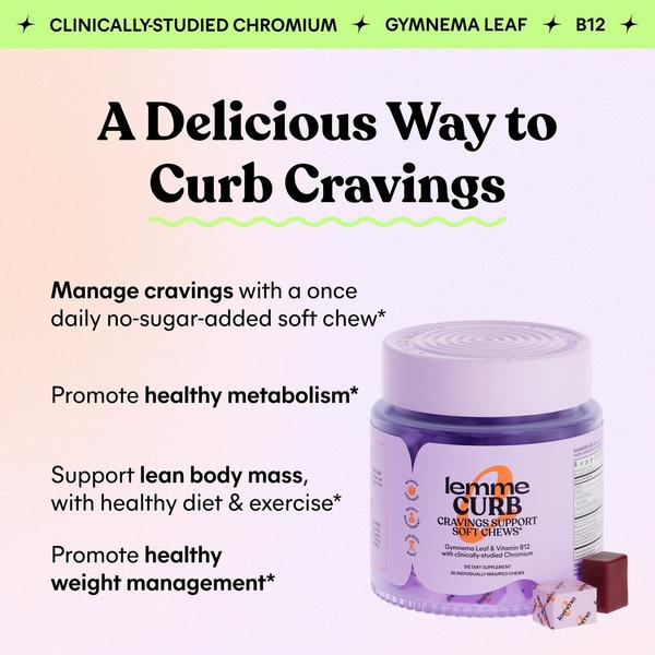 Ulta Lemme  Curb Chews: Cravings Support Soft Chews