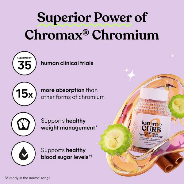 Ulta Lemme  Curb: Glucose & Cravings Support Capsules