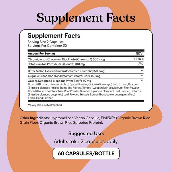 Ulta Lemme  Curb: Glucose & Cravings Support Capsules