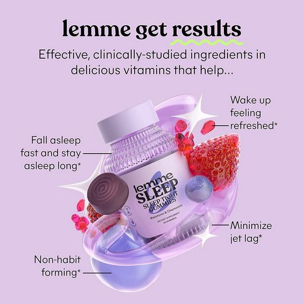 Ulta Lemme  Sleep: Sleep Tight Gummies