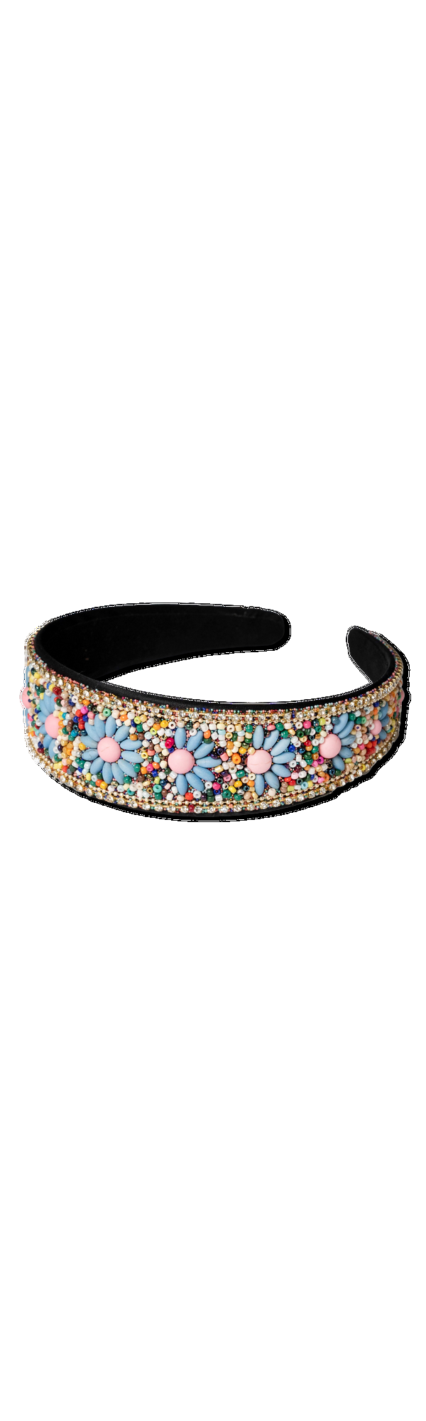 Ulta Locks & Mane  Beaded Flower Headband