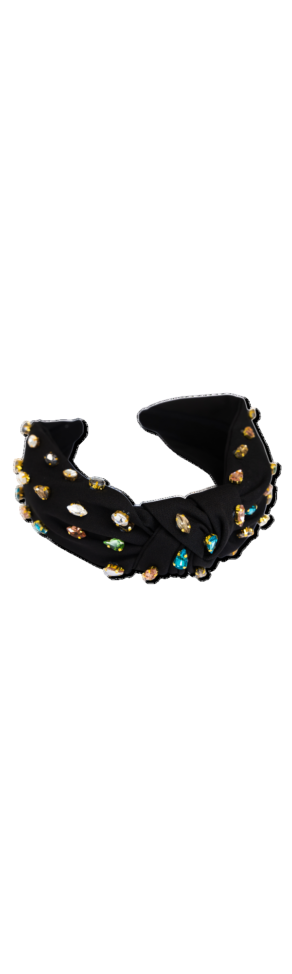 Ulta Locks & Mane  Black Knotted Gem Headband