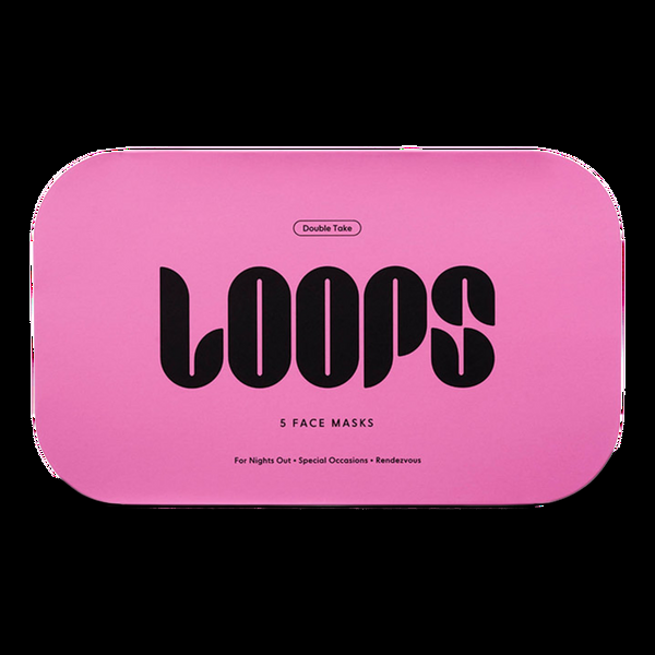 Ulta LOOPS  Double Take Glow Face Mask 5 Piece Set