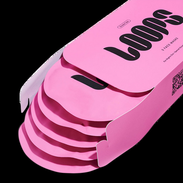 Ulta LOOPS  Double Take Glow Face Mask 5 Piece Set