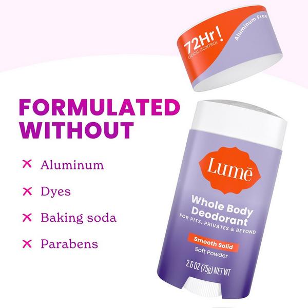 Ulta Lume  Whole Body Deodorant Smooth Solid