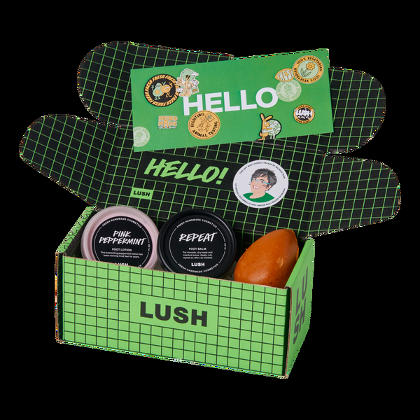 Ulta LUSH  Put Your Feet Up Footcare Kit