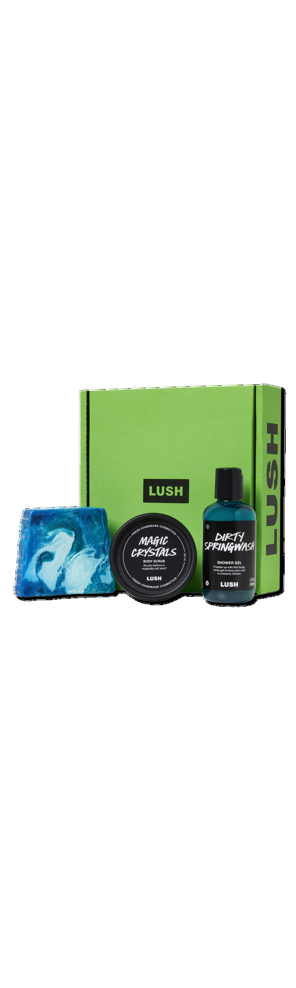 Ulta LUSH  Scrub Up Well Shower Discovery Kit