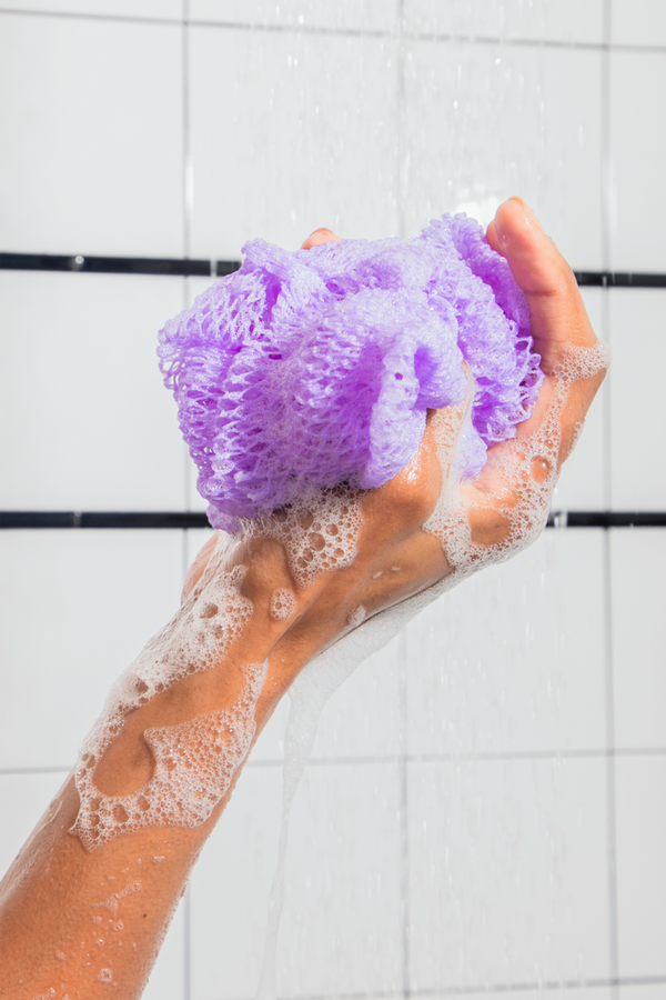 Ulta LUV SCRUB  Mesh Body Exfoliator - Luvender