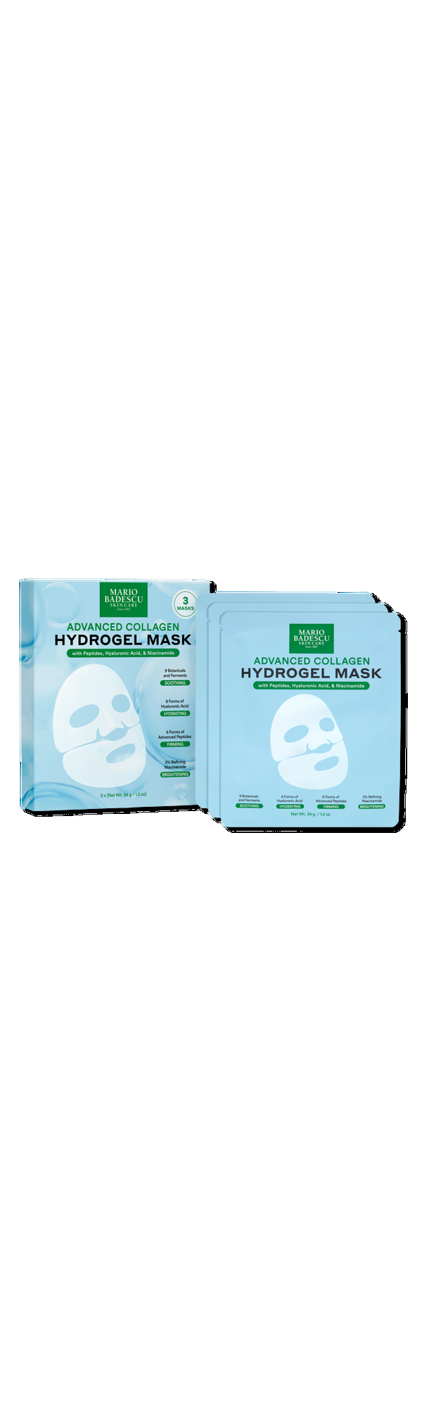 Ulta Mario Badescu  Advanced Collagen Hydrogel Mask