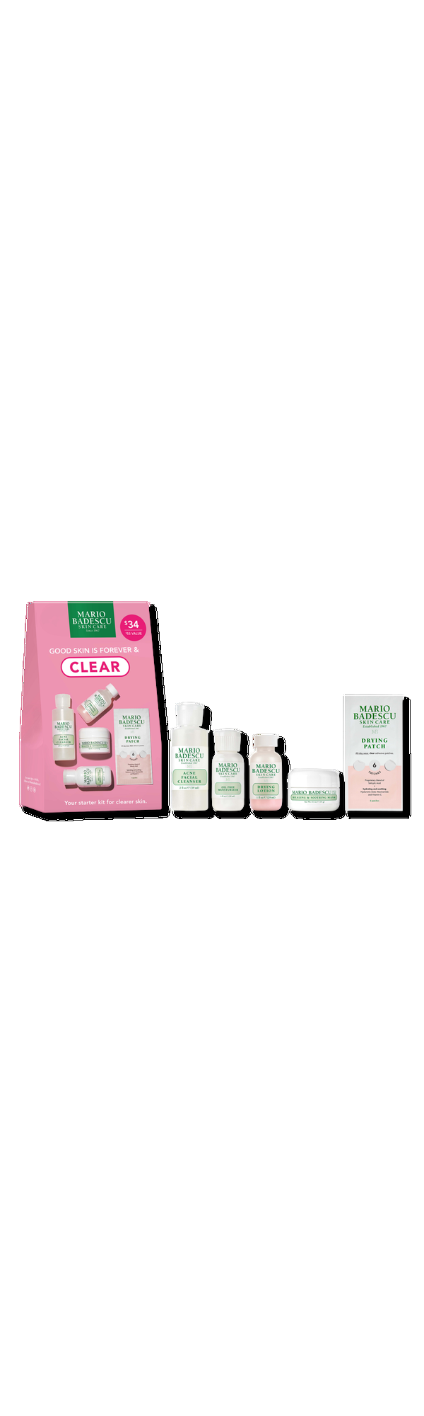 Ulta Mario Badescu  Good Skin is Forever & Clear Kit