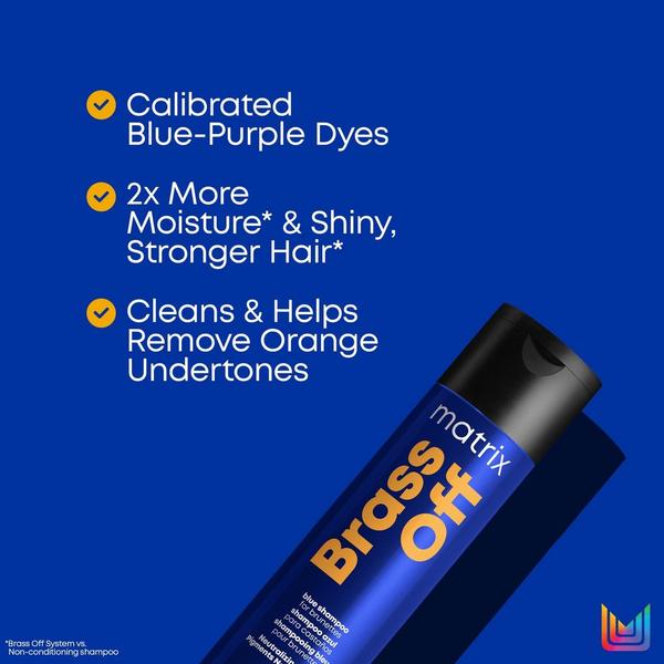 Ulta Matrix  Brass Off Blue Shampoo For Brunettes