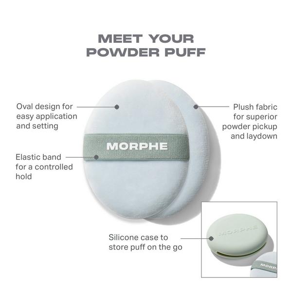 Ulta Morphe  All Set Touch-Up Powder Puff