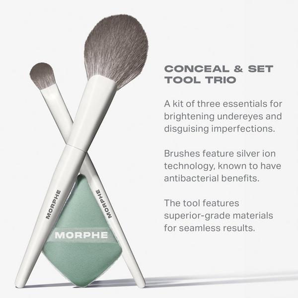 Ulta Morphe  Conceal & Set Tool Trio