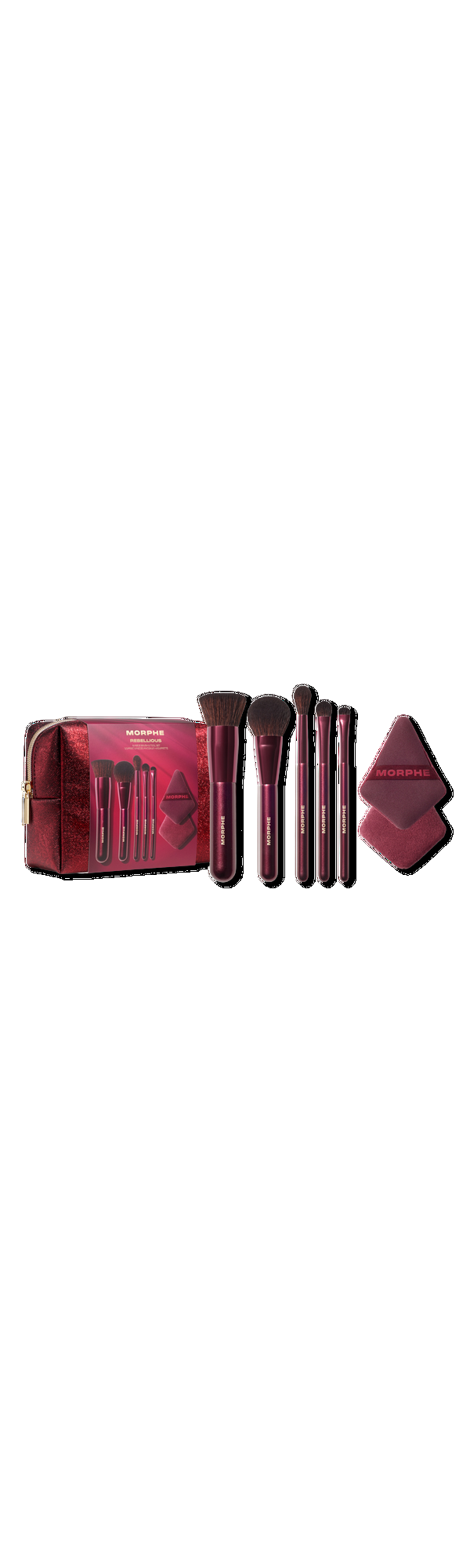 Ulta Morphe  Rebellious 6-Piece Brush & Tool Set