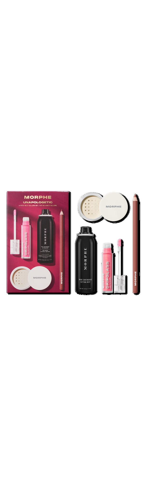 Ulta Morphe  Unapologetic 4-Piece Best-Sellers Set