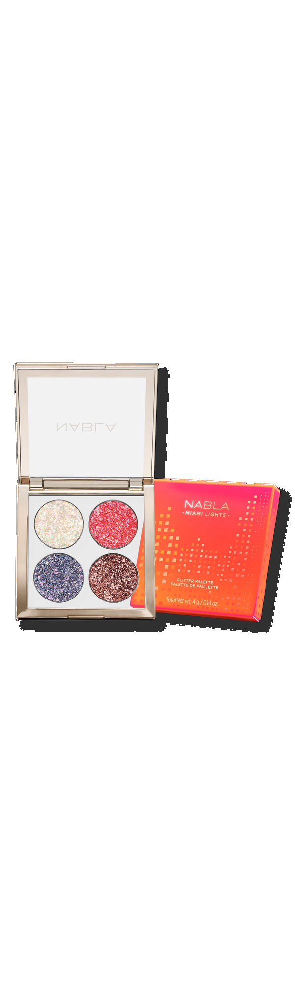 Ulta NABLA  Miami Lights Glitter Palette
