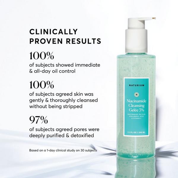 Ulta Naturium  Niacinamide Cleansing Gelee 3%