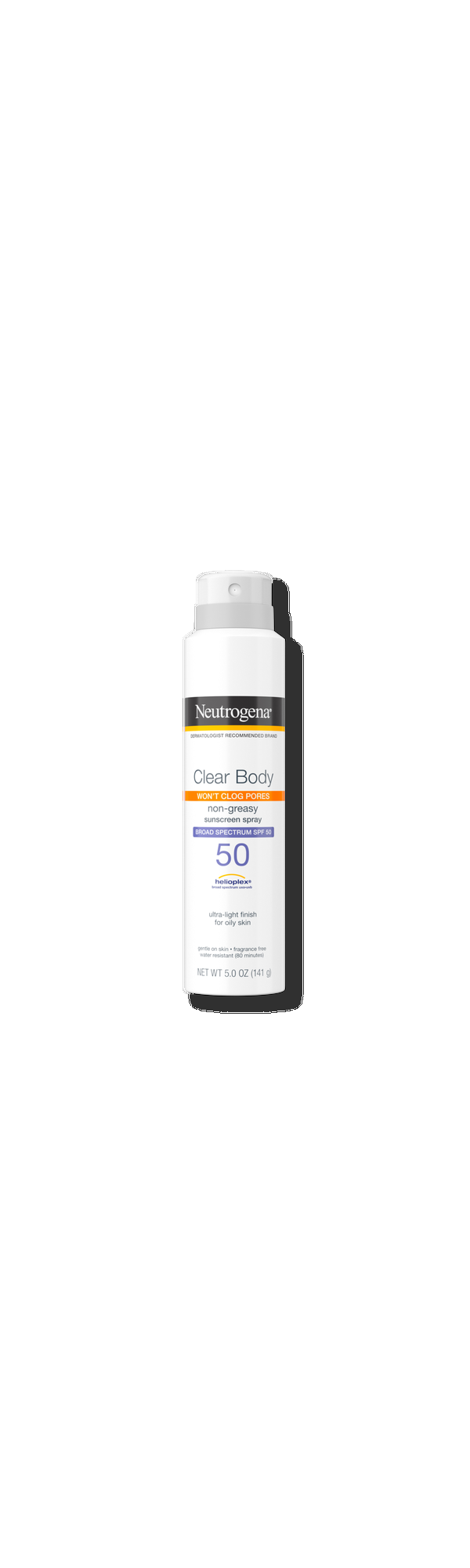 Ulta Neutrogena  Clear Body SPF 50 Sunscreen Spray