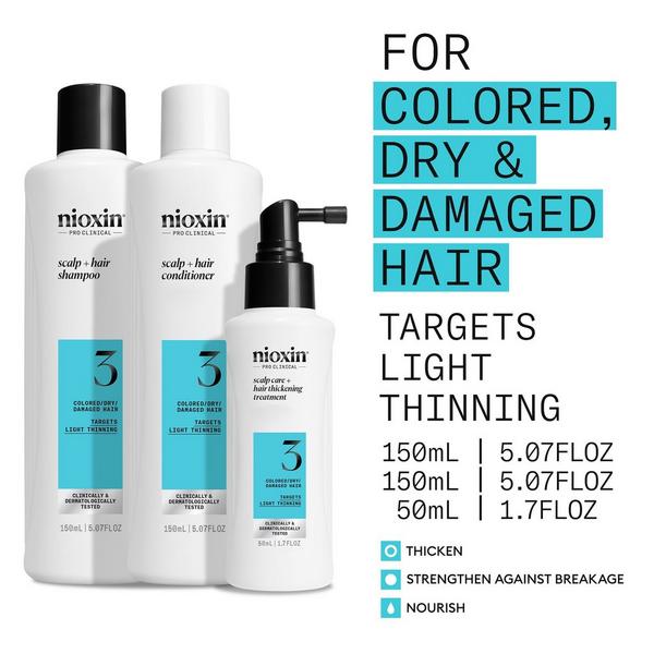 Ulta Nioxin Scalp + Hair Thickening System 3 Kit
